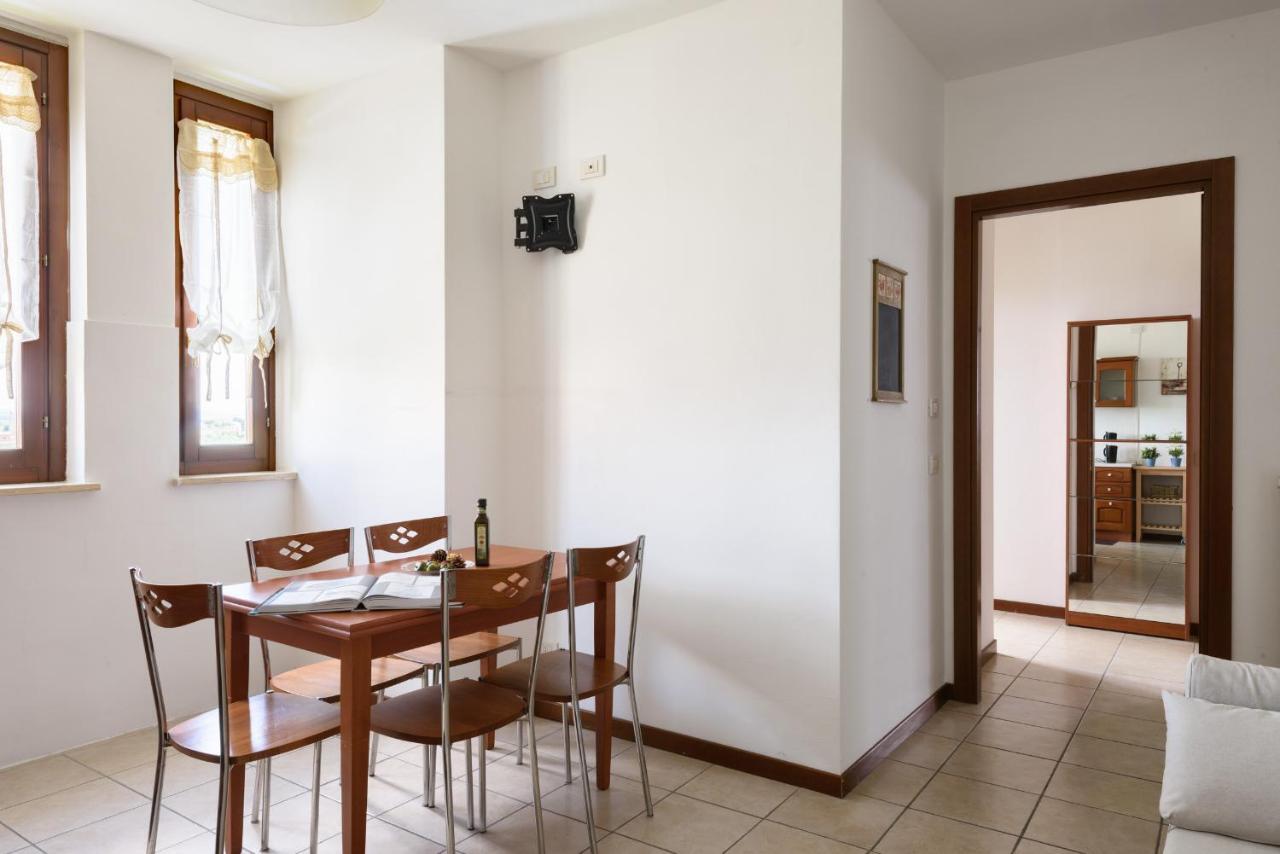 Ferienwohnung Luglie 360° Panoramic Terrace Siena Exterior foto